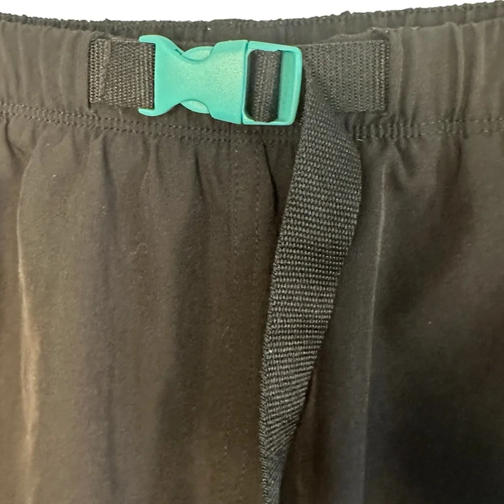 Dutch Bros Swim Shorts XXL Black Thick Quality Pockets Belt DB 1992 RARE